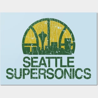 Seattle Supersonics 1967 - (Verge Club) Posters and Art